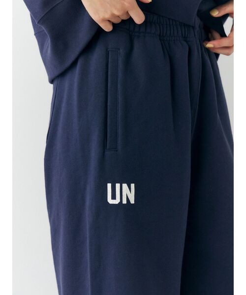 Ungrid（アングリッド）の「BOOK CLUB別注スウェットパンツ（スウェットパンツ・レディース・アイボリー/ネイビー・FREE）」の6枚目の写真