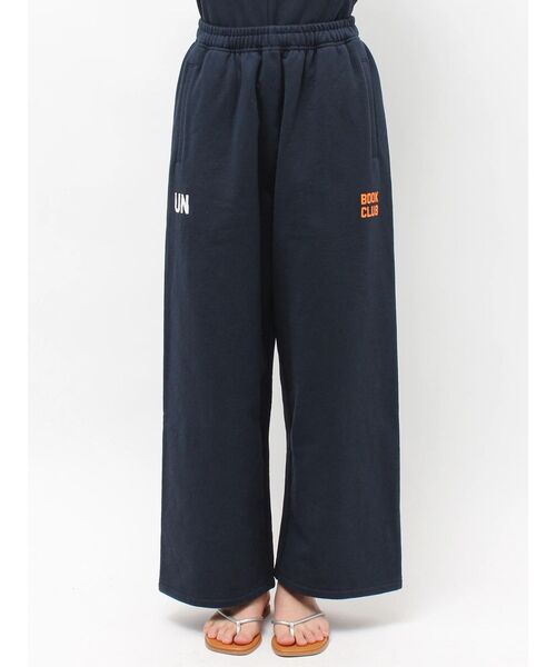 Ungrid（アングリッド）の「BOOK CLUB別注スウェットパンツ（スウェットパンツ・レディース・アイボリー/ネイビー・FREE）」の18枚目の写真