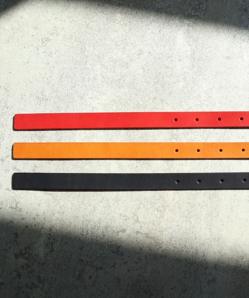 PAR ICI（パーリッシィ）の「ホーク レザーベルト（ベルト・レディース・ブラック/レッド/ブラウン・FREE）」の8枚目の写真