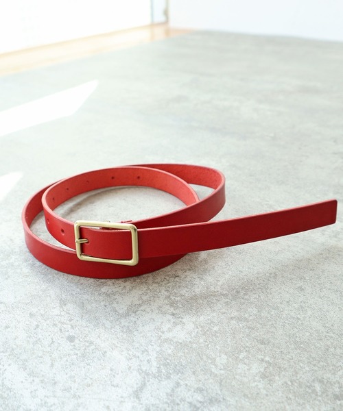 PAR ICI（パーリッシィ）の「ホーク レザーベルト（ベルト・レディース・ブラック/レッド/ブラウン・FREE）」の6枚目の写真