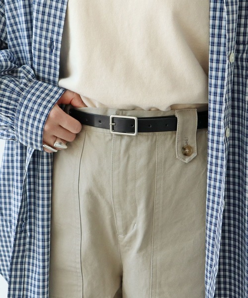 PAR ICI（パーリッシィ）の「ホーク レザーベルト（ベルト・レディース・ブラック/レッド/ブラウン・FREE）」の17枚目の写真