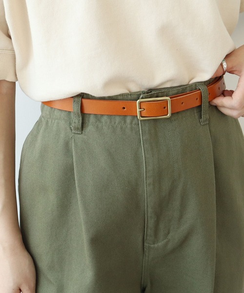 PAR ICI（パーリッシィ）の「ホーク レザーベルト（ベルト・レディース・ブラック/レッド/ブラウン・FREE）」の14枚目の写真