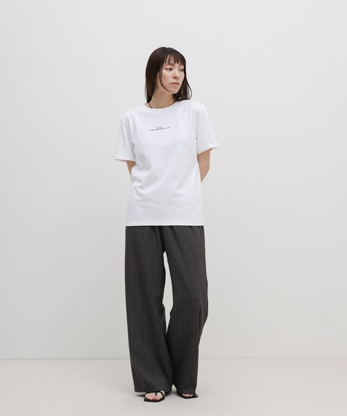 select MOCA(セレクトモカ)の「ピンストライプイージーパンツ【セットアップ対応可】(その他パンツ・レディース・ベージュ/チャコールグレー・FREE)」の19枚目の写真