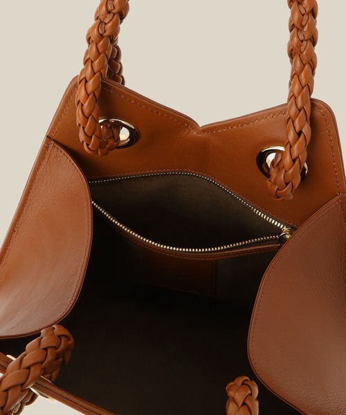 ROPE'（ロペ）の「【teau】navire（ナビーレ）HAND BAG Medium（ハンドバッグ・レディース・オフホワイト/ネイビー・FREE）」の10枚目の写真