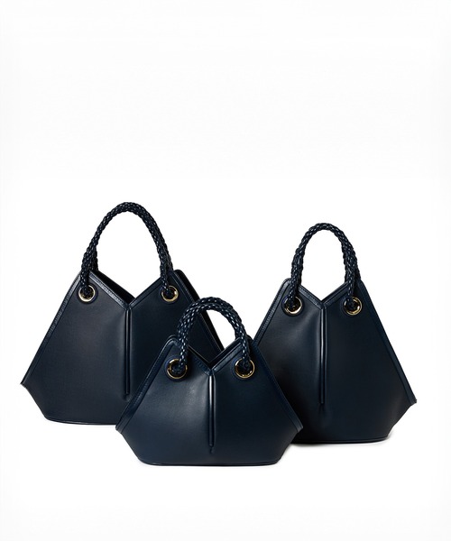 ROPE'（ロペ）の「【teau】navire（ナビーレ）HAND BAG Medium（ハンドバッグ・レディース・オフホワイト/ネイビー・FREE）」の12枚目の写真