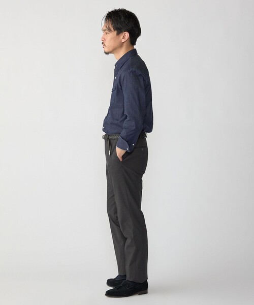SHIPS（シップス）の「SHIPS:〈FUNCTION〉ウォッシュド デニム ウエスタン シャツ（シャツ/ブラウス・メンズ・ダークブルー・SMALL/MEDIUM/LARGE/X-LARGE）」の8枚目の写真