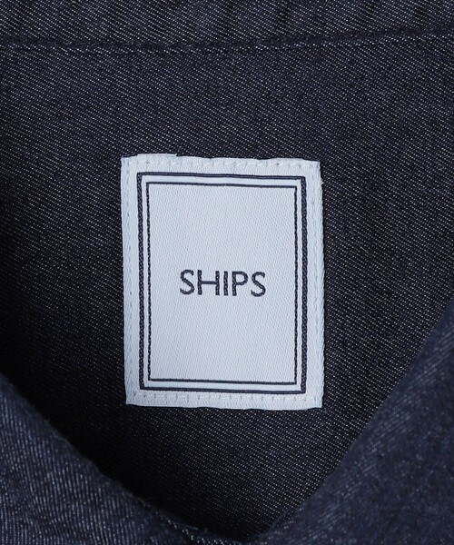 SHIPS（シップス）の「SHIPS:〈FUNCTION〉ウォッシュド デニム ウエスタン シャツ（シャツ/ブラウス・メンズ・ダークブルー・SMALL/MEDIUM/LARGE/X-LARGE）」の17枚目の写真