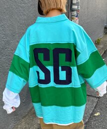 CIAOPANIC TYPY（チャオパニックティピー）の「【SOUNDS GOOOOD】ラグランミニ裏毛ラガーシャツ（ポロシャツ）」