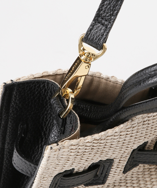 Spick & Span(スピックアンドスパン)の「《別注》VIOLAd'ORO イタリアンラフィアシートトートバッグM*(トートバッグ・レディース・ベージュ系その他・FREE)」の15枚目の写真