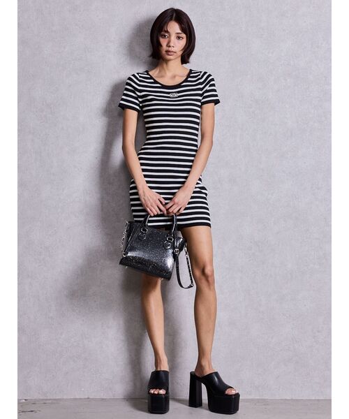 GYDA（ジェイダ）の「BASICチャンキーサンダル（サンダル・レディース・オフホワイト/ブラック・LARGE/MEDIUM/SMALL）」の15枚目の写真