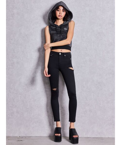 GYDA(ジェイダ)の「BASICチャンキーサンダル(サンダル・レディース・オフホワイト/ブラック・LARGE/MEDIUM/SMALL)」の9枚目の写真