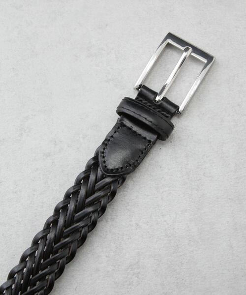 NANO universe(ナノユニバース)の「メッシュベルト(ベルト・メンズ・ブラック/ブラウン・F)」の4枚目の写真