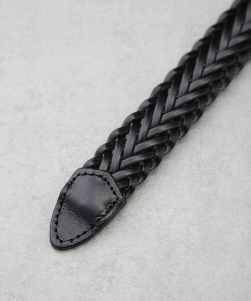 NANO universe(ナノユニバース)の「メッシュベルト(ベルト・メンズ・ブラック/ブラウン・F)」の6枚目の写真