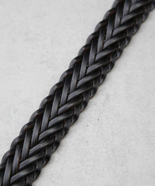 NANO universe(ナノユニバース)の「メッシュベルト(ベルト・メンズ・ブラック/ブラウン・F)」の7枚目の写真