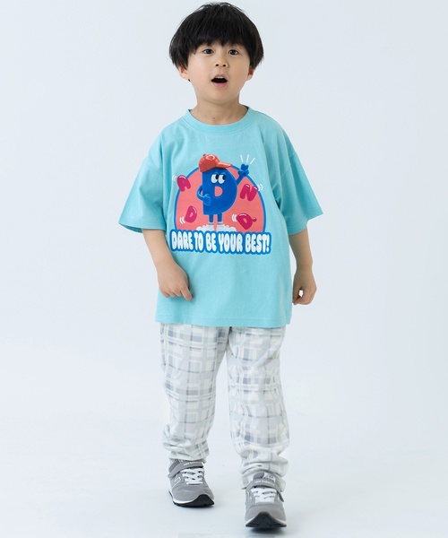 and D. petit main(アンドディープティマイン)の「のびっとカットツイルアソートテーパードパンツ(スウェットパンツ・キッズ・ブラック/ベージュ/アイボリー/ブルー・140cm/130cm/120cm/100cm/110cm/90cm)」の6枚目の写真
