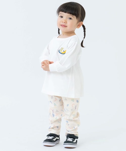 and D. petit main(アンドディープティマイン)の「のびっとカットツイルアソートテーパードパンツ(スウェットパンツ・キッズ・ブラック/ベージュ/アイボリー/ブルー・140cm/130cm/120cm/100cm/110cm/90cm)」の7枚目の写真
