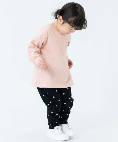 and D. petit main(アンドディープティマイン)の「のびっとカットツイルアソートテーパードパンツ(スウェットパンツ・キッズ・ブラック/ベージュ/アイボリー/ブルー・140cm/130cm/120cm/100cm/110cm/90cm)」の14枚目の写真