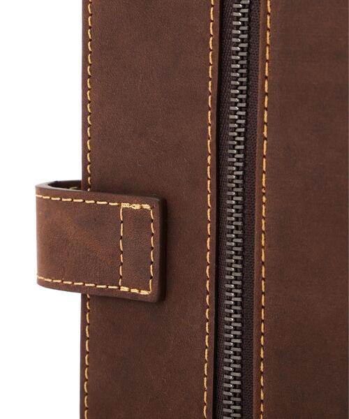 AVIREX（アヴィレックス）の「OILED COW NOTEBOOK COVER / オイルド カウ テチョウカバー / AVIREX / アヴィレックス（その他小物・メンズ・ブラウン・F）」の19枚目の写真
