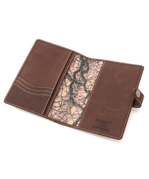 AVIREX（アヴィレックス）の「OILED COW NOTEBOOK COVER / オイルド カウ テチョウカバー / AVIREX / アヴィレックス（その他小物・メンズ・ブラウン・F）」の10枚目の写真