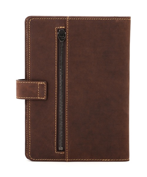 AVIREX（アヴィレックス）の「OILED COW NOTEBOOK COVER / オイルド カウ テチョウカバー / AVIREX / アヴィレックス（その他小物・メンズ・ブラウン・F）」の3枚目の写真