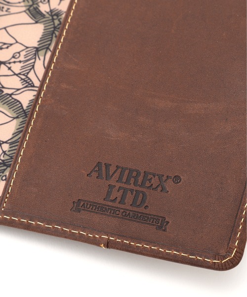 AVIREX（アヴィレックス）の「OILED COW NOTEBOOK COVER / オイルド カウ テチョウカバー / AVIREX / アヴィレックス（その他小物・メンズ・ブラウン・F）」の7枚目の写真