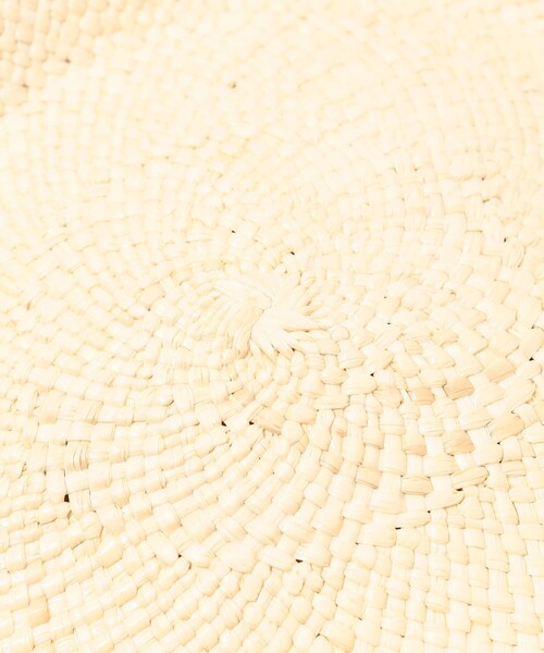 KIJIMA TAKAYUKI（キジマ　タカユキ）の「KIJIMA TAKAYUKI ファインラフィアハット（ハット・レディース・ホワイト・1）」の6枚目の写真