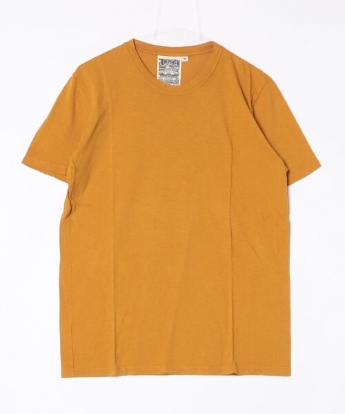 JUNG MAVEN(ユングメイヴン)の「【T18】【JUNGMAVEN/ユングメイブン】BASIC TEE(Tシャツ/カットソー・メンズ・ブルー/オレンジ/ゴールド/グリーン・LARGE/X-LARGE/MEDIUM)」の6枚目の写真