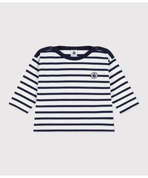 マリニエール長袖プルオーバー（スウェット）｜PETIT BATEAU 