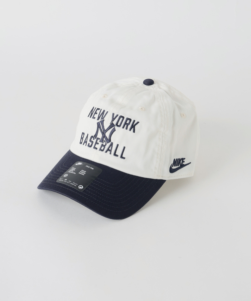 JOURNAL STANDARD relume(ジャーナルスタンダード レリューム)の「NIKE COOPERSTOWN CLUB UNSTRUCTURED ORGANIC COTTON CAP(ハット・メンズ・オートミール/ストーン/アイボリー・MEDIUM)」の1枚目の写真
