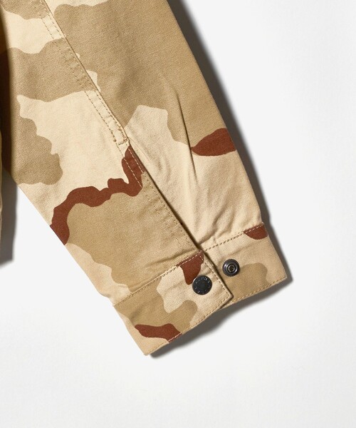 Alpha Industries（アルファインダストリーズ）の「＜ALPHA INDUSTRIES＞ CAMO COAT/アウター（ミリタリージャケット・メンズ・ベージュ・XL/L）」の4枚目の写真