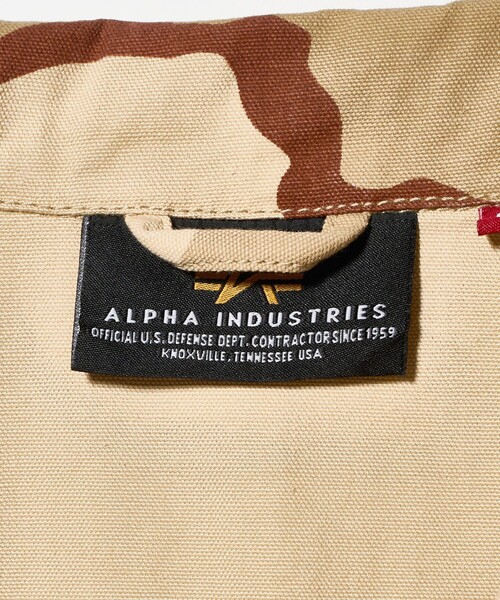 Alpha Industries（アルファインダストリーズ）の「＜ALPHA INDUSTRIES＞ CAMO COAT/アウター（ミリタリージャケット・メンズ・ベージュ・XL/L）」の11枚目の写真