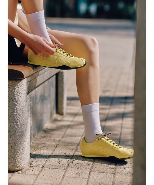 Mila Owen(ミラオーウェン)の「【Mila Owen×PUMA】H-STREET(スニーカー・レディース・ライム・23/23.5/24/24.5)」の2枚目の写真