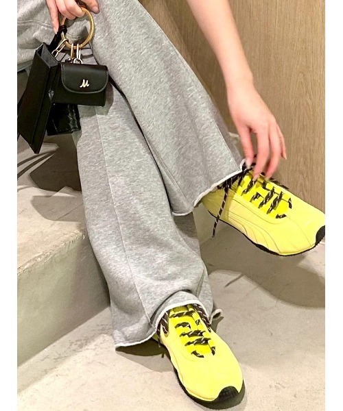 Mila Owen(ミラオーウェン)の「【Mila Owen×PUMA】H-STREET(スニーカー・レディース・ライム・23/23.5/24/24.5)」の4枚目の写真