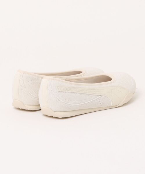 花粉症さま　Puma バレエ　フラットシューズ ホワイト PUMA プーマ CATCH SOLEIL BALLERINA SD【軽量】レディースシューズ
