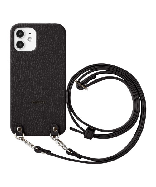 iPhone 17 Pro Max ケース イタリアンシュリンクレザー ショルダーストラップ付き 背面ケース