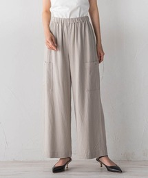 Droite lautreamont | シルキーリネンパンツ(その他パンツ)