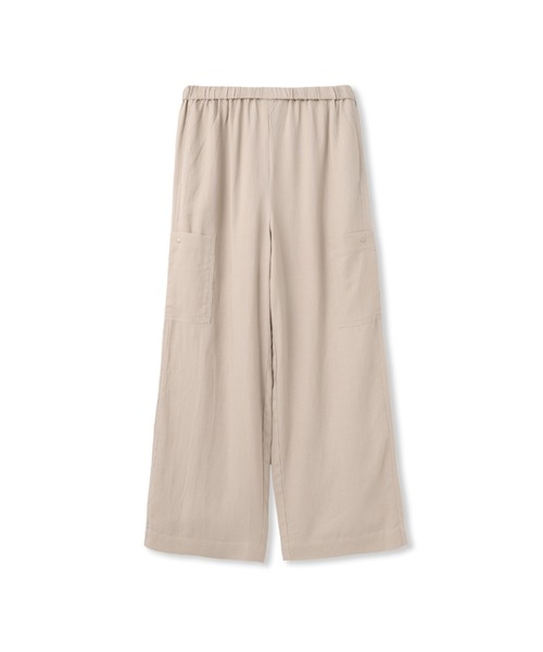 Droite lautreamont（ドロワットロートレアモン）の「シルキーリネンパンツ（その他パンツ・レディース・ベージュ/チャコールグレー・S/M）」の20枚目の写真