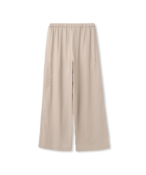 Droite lautreamont（ドロワットロートレアモン）の「シルキーリネンパンツ（その他パンツ・レディース・ベージュ/チャコールグレー・S/M）」の21枚目の写真