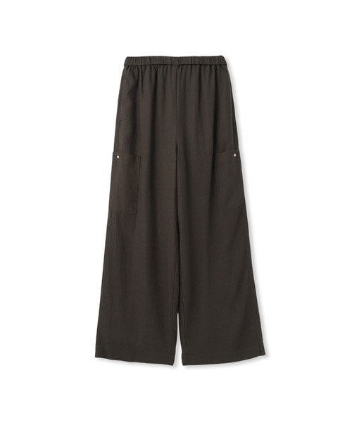 Droite lautreamont（ドロワットロートレアモン）の「シルキーリネンパンツ（その他パンツ・レディース・ベージュ/チャコールグレー・S/M）」の19枚目の写真