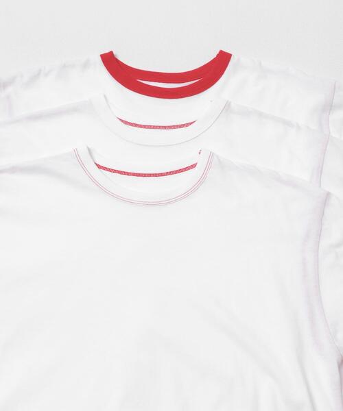 HANES(ヘインズ)の「HANES リバーシブルTシャツ by THE DODO JEAN(Tシャツ/カットソー・レディース・ブラック/レッド/ホワイト・MEDIUM/SMALL/LARGE)」の3枚目の写真