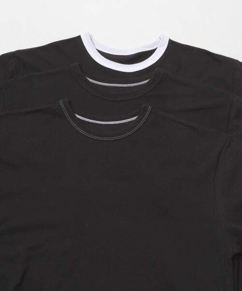 HANES(ヘインズ)の「HANES リバーシブルTシャツ by THE DODO JEAN(Tシャツ/カットソー・レディース・ブラック/レッド/ホワイト・MEDIUM/SMALL/LARGE)」の4枚目の写真