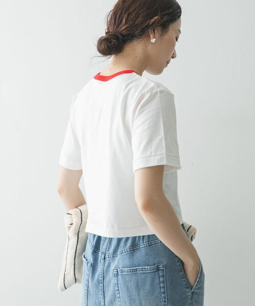 HANES(ヘインズ)の「HANES リバーシブルTシャツ by THE DODO JEAN(Tシャツ/カットソー・レディース・ブラック/レッド/ホワイト・MEDIUM/SMALL/LARGE)」の20枚目の写真