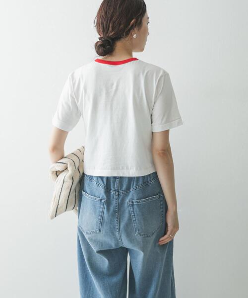 HANES(ヘインズ)の「HANES リバーシブルTシャツ by THE DODO JEAN(Tシャツ/カットソー・レディース・ブラック/レッド/ホワイト・MEDIUM/SMALL/LARGE)」の21枚目の写真