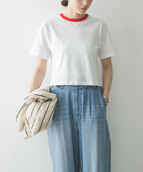 HANES(ヘインズ)の「HANES リバーシブルTシャツ by THE DODO JEAN(Tシャツ/カットソー・レディース・ブラック/レッド/ホワイト・MEDIUM/SMALL/LARGE)」の22枚目の写真