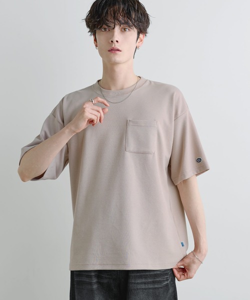 COOLMAX／ドライ機能】DISCUS／ポケットボックスTEE（Tシャツ