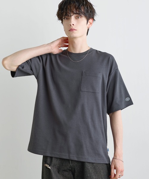 劇団Z systemの公演「HIDEKI」グレー Tシャツ Lサイズ COOLMAX／ドライ機能】DISCUS／ポケットボックスTEE（Tシャツ