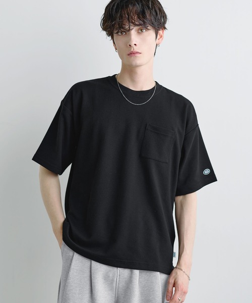 COOLMAX／ドライ機能】DISCUS／ポケットボックスTEE（Tシャツ