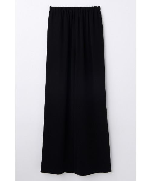 ENFOLD(エンフォルド)の「RELAX ELASTIC WIDE-TROUSERS(スラックス・レディース・ブラック/ダークグレー・36/38/34)」の2枚目の写真