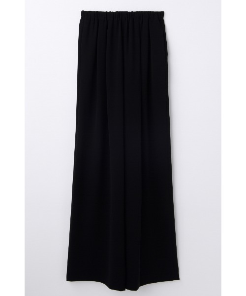 ENFOLD(エンフォルド)の「RELAX ELASTIC WIDE-TROUSERS(スラックス・レディース・ブラック/ダークグレー・36/38/34)」の3枚目の写真