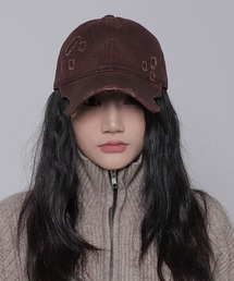 WESTBOY（ウエストボーイ）の「ユニセックス ヴィンテージウォッシュ  カッティング ダメージキャップ WO26S12AC08（キャップ）」